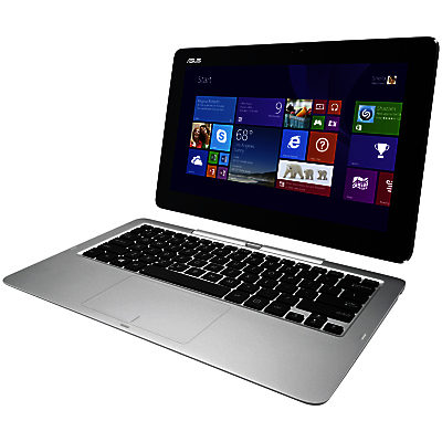 Asus Transformer Book T200TA Convertible Tablet Laptop, Intel Atom, 2GB RAM, 500GB + 32GB Flash, 11.6  Touch Screen, Black